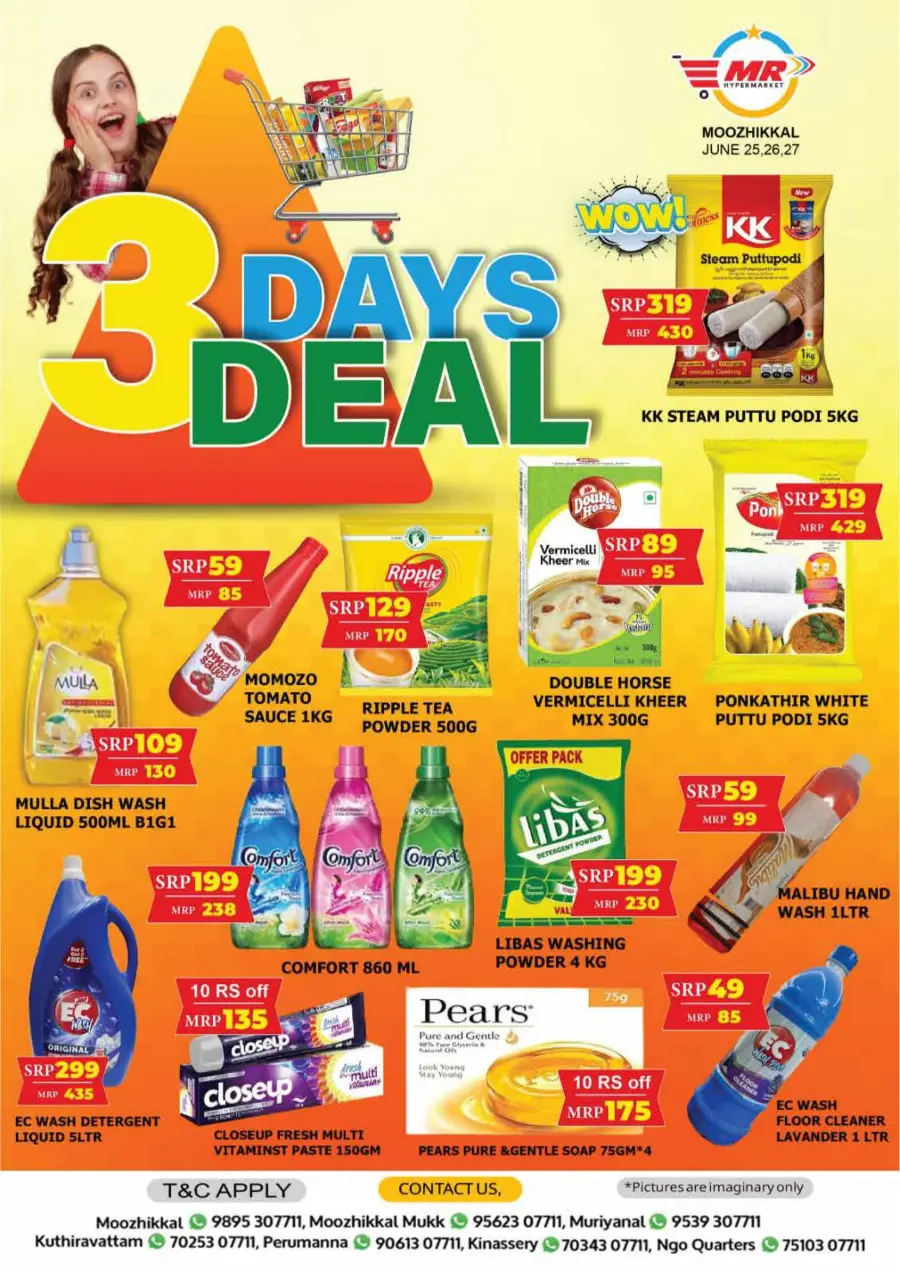 Wednesday Deal In MR Hypermarket Calicut